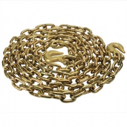 Chain with clevis eye grab hook