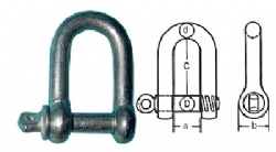 European type large D shackle