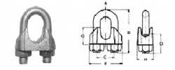 DIN 741 Wire Rope Clips