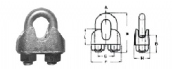 DIN1142 Malleable Wire Rope Clips