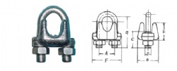 Malleable Wire Rope Clip, Type A